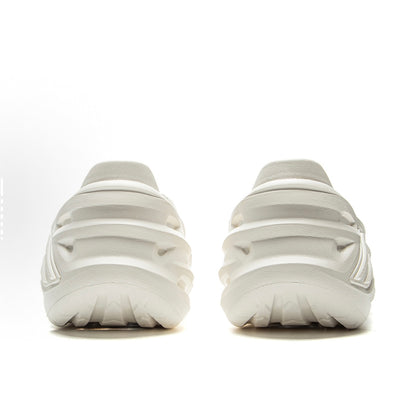BADFIVE dunker croc Pure White