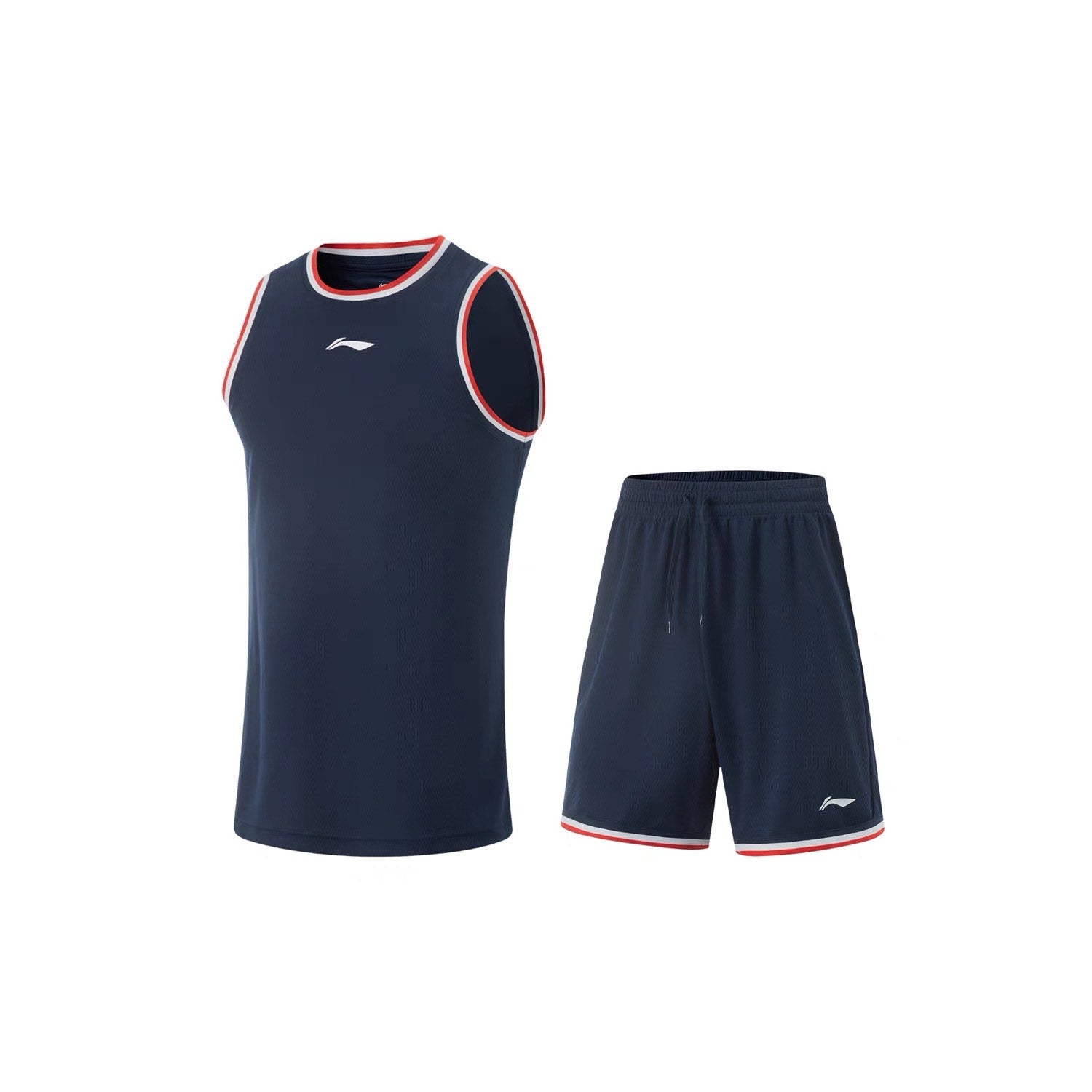 Li‑Ning Basic Basketball Jersey & Shorts Set