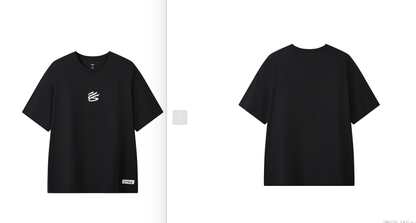Li-Ning x Curry Brand Co-Logo Tee "Black"